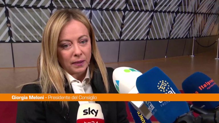 Energia, Meloni “Ue ha carte in regola per fare passi avanti”