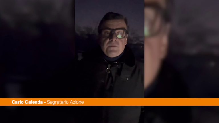 Calenda in Ucraina “La priorità sono i generatori”