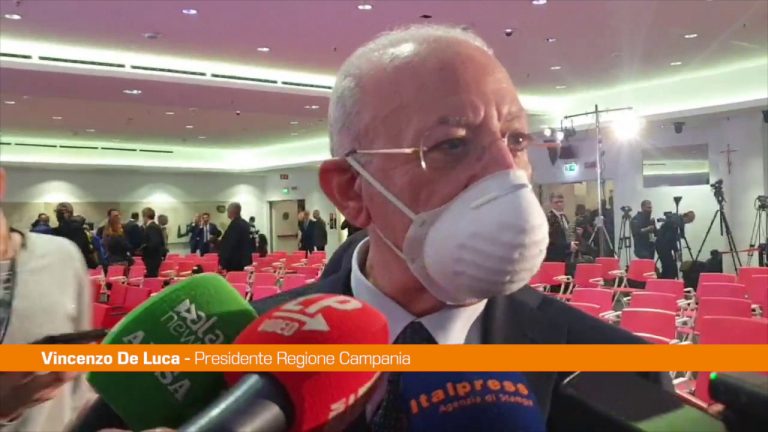Autonomia: De Luca “Combattiamo per equità nel riparto delle risorse”