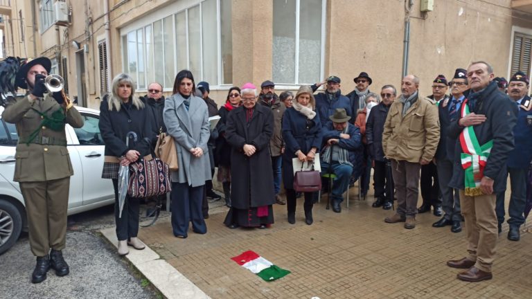 A Trapani installata la Pietra della Memoria per commemorare Diego Puccio