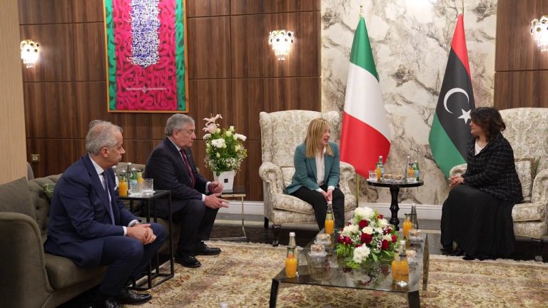 Missione in Libia per il premier Giorgia Meloni