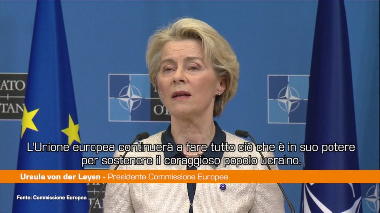 Von der Leyen “Estenderemo sanzioni a Bielorussia e Iran”
