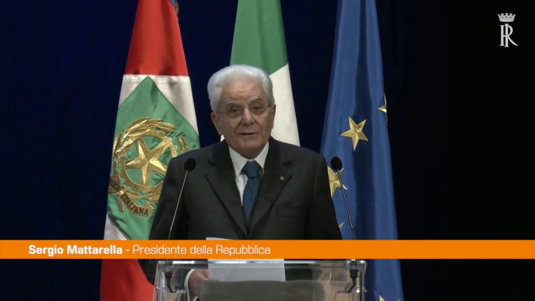 Mattarella “La cultura unisce e l’unità rafforza l’Italia”