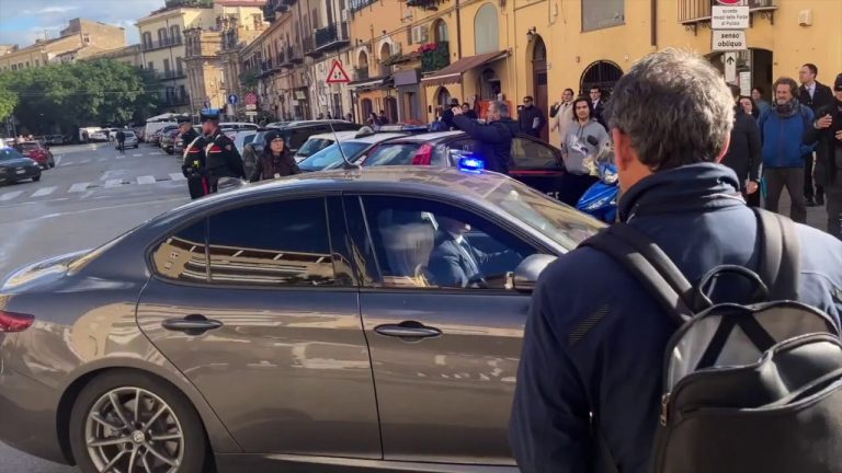 Messina Denaro, il premier Meloni a Palermo. Le immagini dell’arrivo