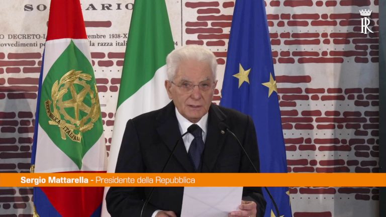 Shoah, Mattarella “Mai più a un mondo dominato dalla violenza”