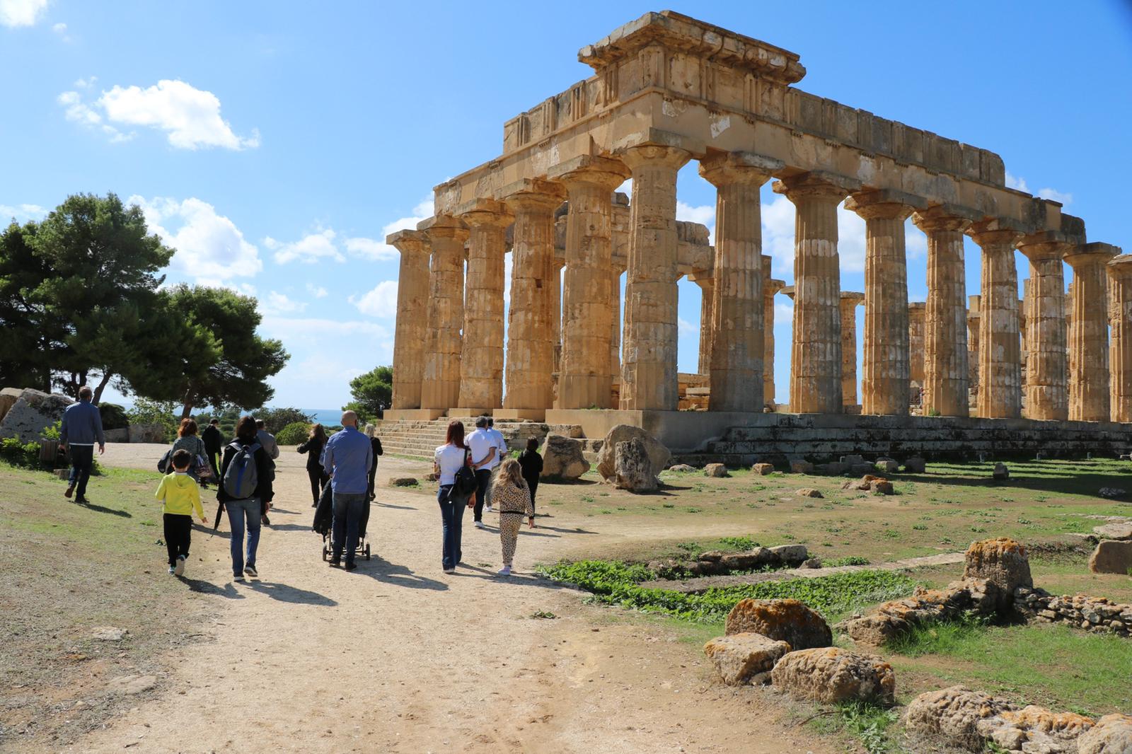 Selinunte, al Parco Archeologico proseguono le attività per visitatori e famiglie