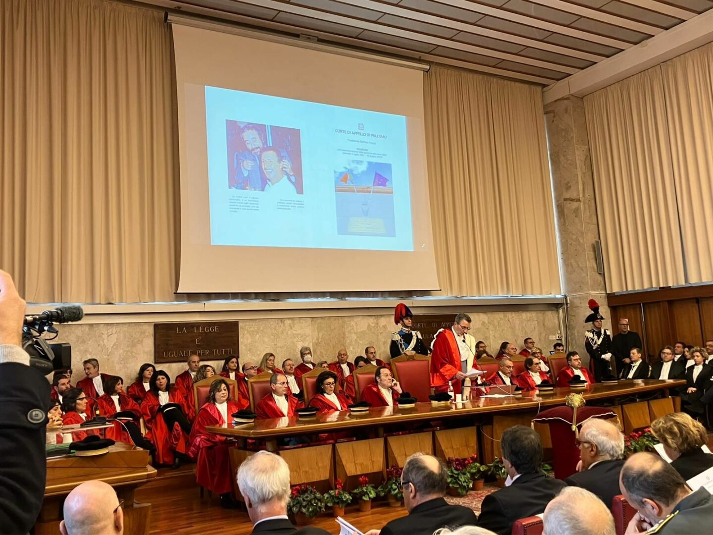 Inizio anno giudiziario: “La legittimazione della magistratura si fonda su professionalità”
