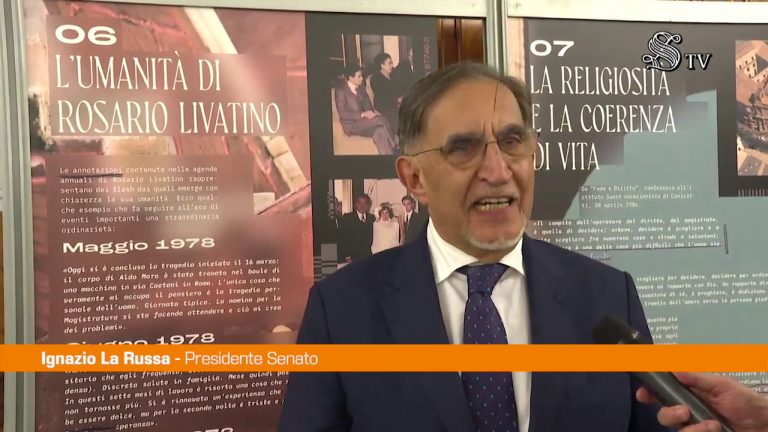 La Russa “L’insegnamento di Livatino è sempre forte e attuale”