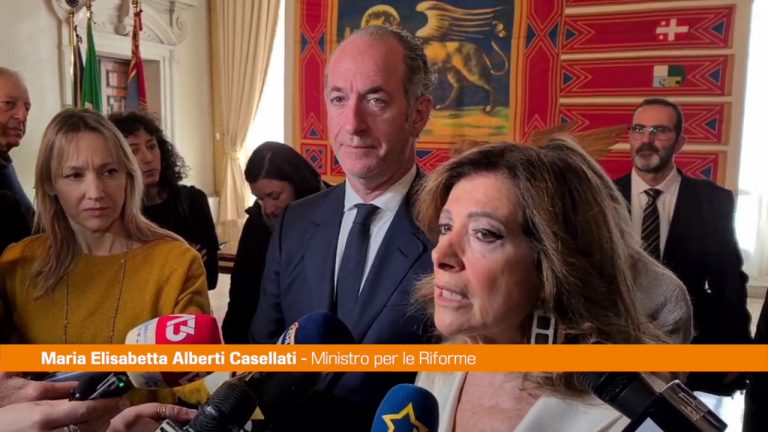 Autonomia differenziata, Casellati “Nessuna regione sarà danneggiata”