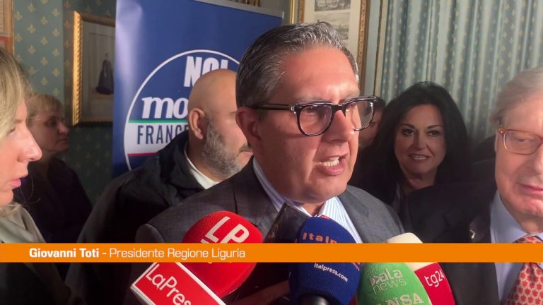 Regionali, Toti “Mi aspetto un cambio di passo della Regione Lazio”