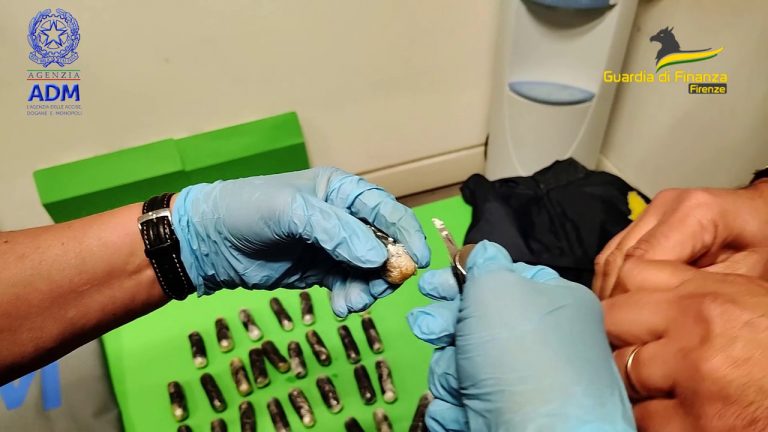 Aveva ingerito mezzo chilo di coca in ovuli, arrestato
