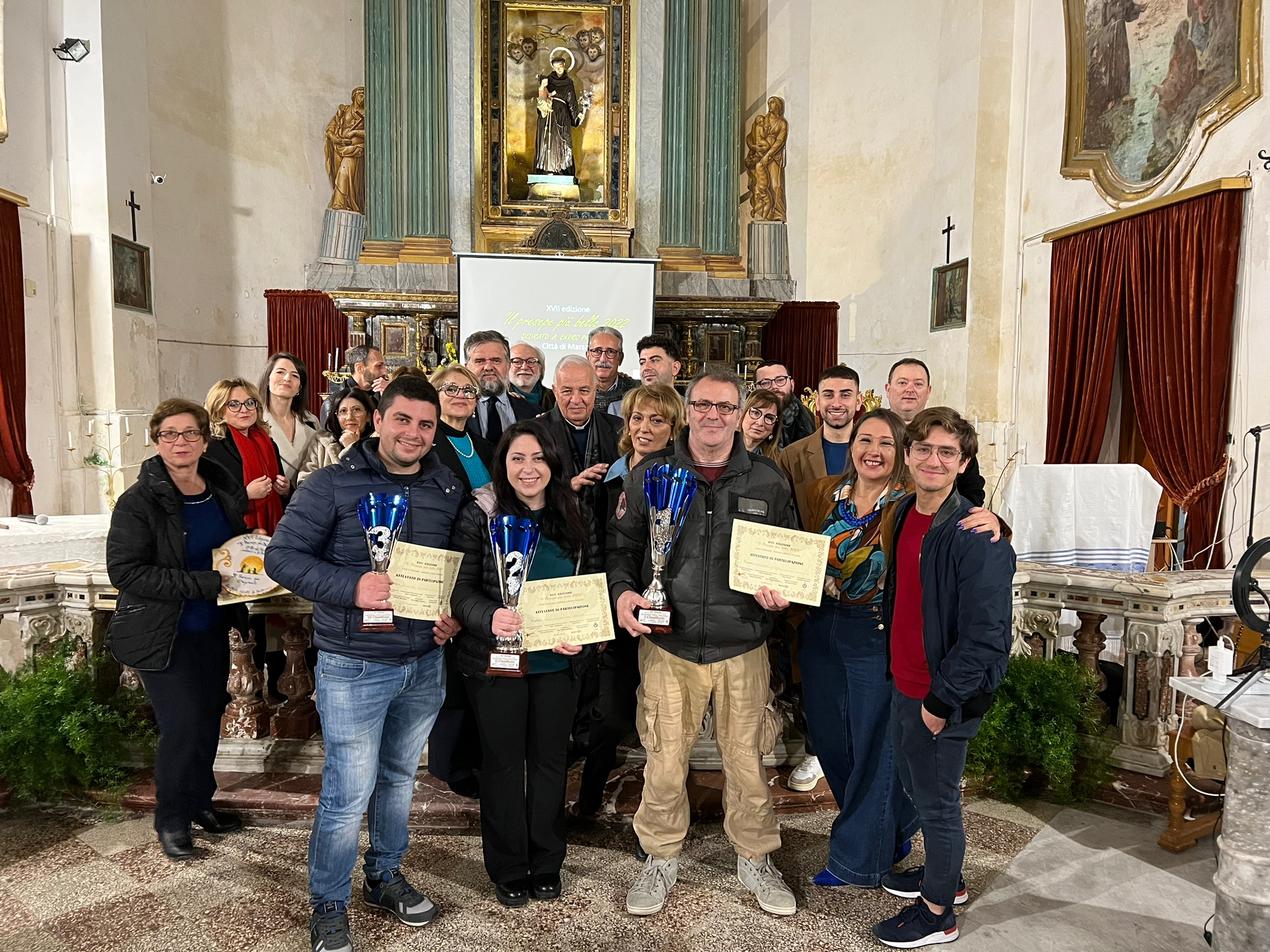 Il Presepe più bello 2022 Città di Marsala – dedicato a Enrico Piccione” è quello di Gaspare Veltri