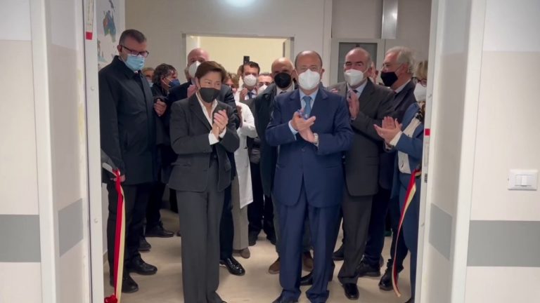 Inaugurati 10 nuovi posti letto all’ospedale dei Bambini di Palermo