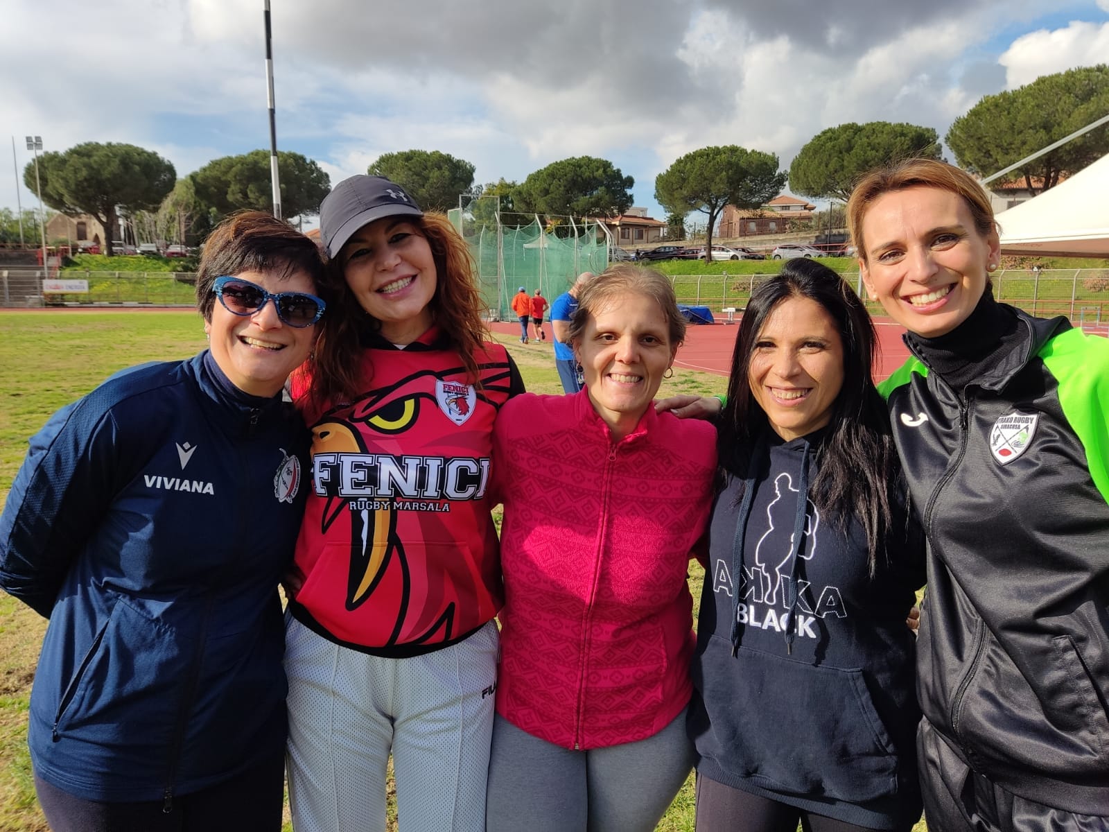 Sul campo de “I Fenici” di Marsala del Rugby preparazione CONI e iniziative