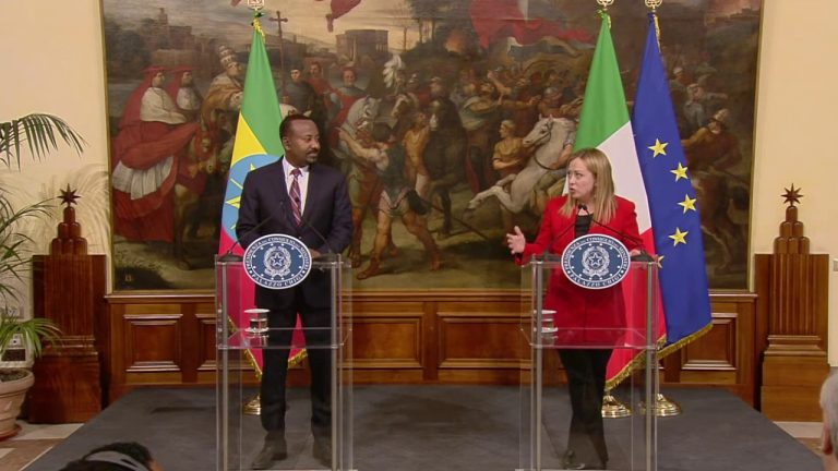 Meloni “Partenariato paritario con l’Etiopia”