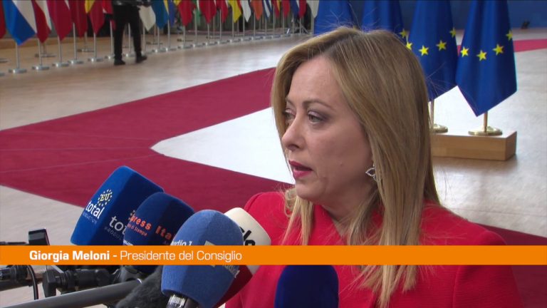 Meloni “Sostenere l’Ucraina per arrivare alla pace”
