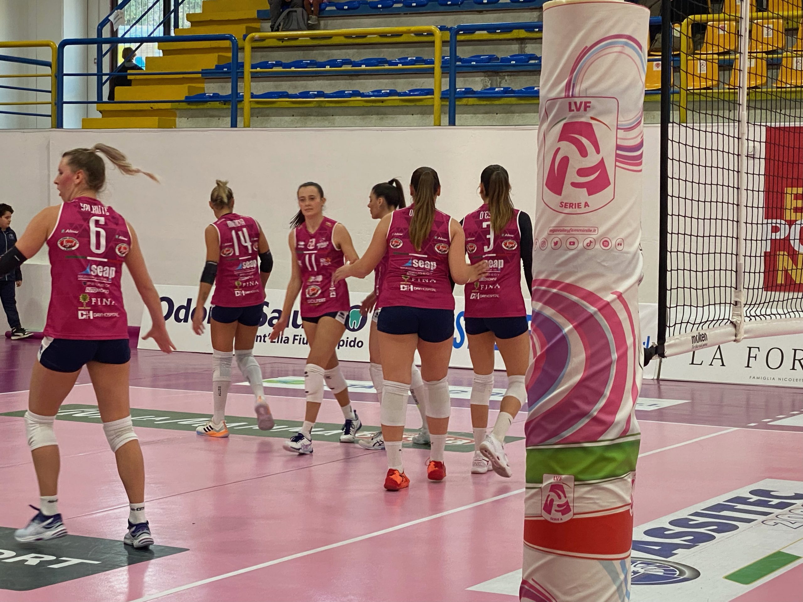 Volley: nuova sconfitta della Seap-Sigel Marsala nel frusinate