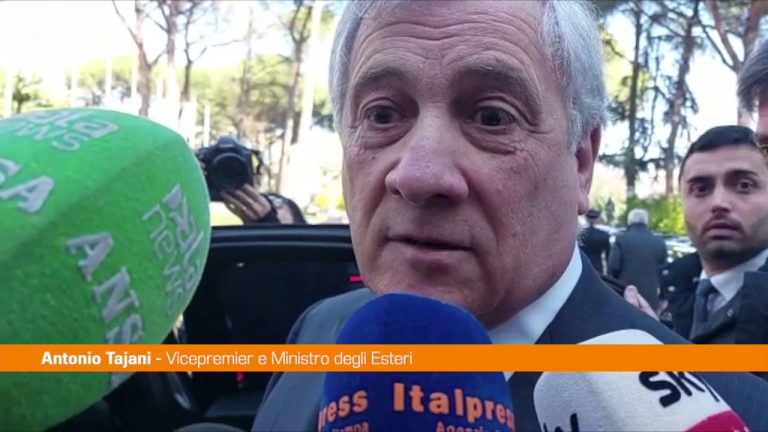 Ucraina, Tajani “La posizione di Berlusconi e Fi non cambia”