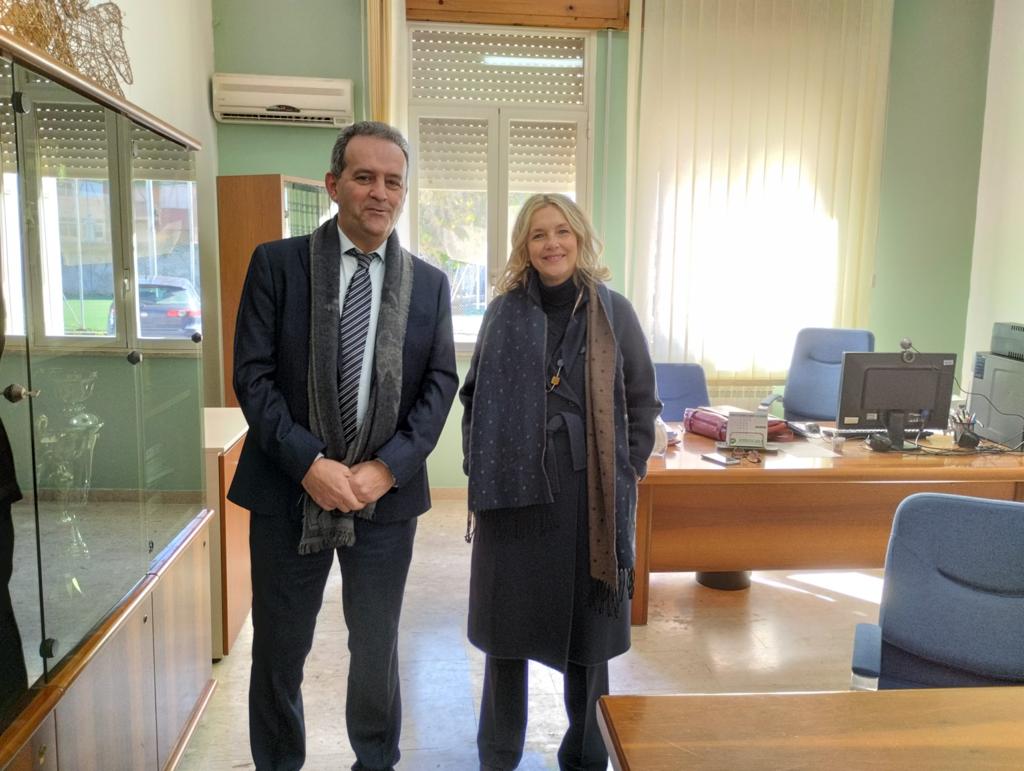 Grillo visita il Convitto Audiofonolesi: “Contributo anche da parte del Comune di Marsala”