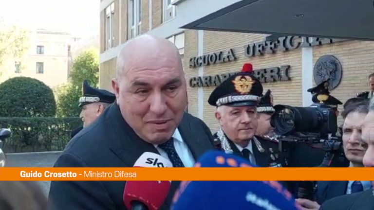 Ucraina, Crosetto “Posizione dell’Italia non è messa in discussione”