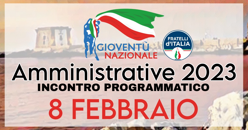 Fratelli d’Italia: si riuniscono i giovani della Provincia di Trapani