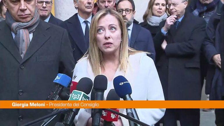 Cospito, Meloni “Procura fa il suo lavoro, ma tema dimissioni non c’è”
