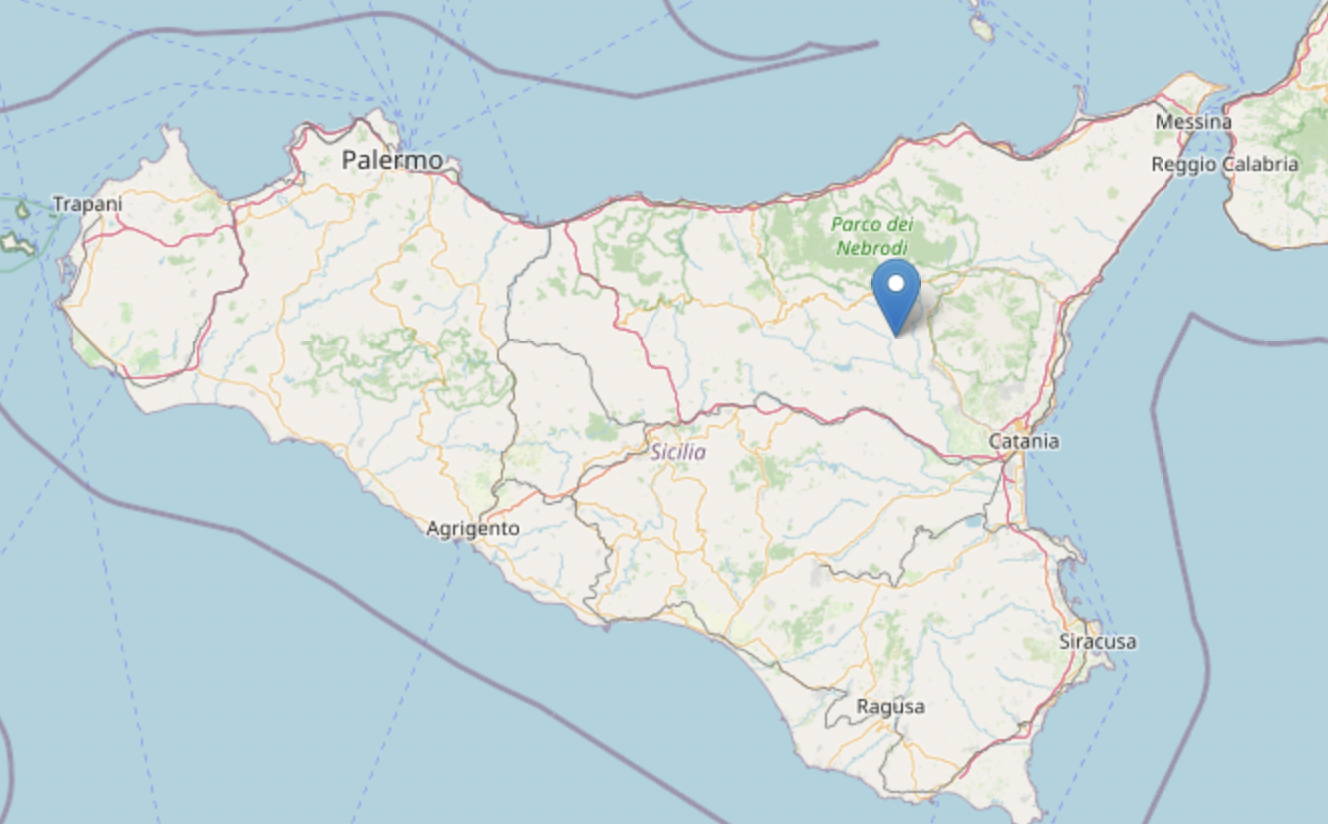 La Sicilia trema, tre scosse lievi nella parte Orientale