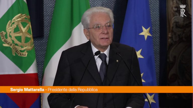 Foibe, Mattarella “Carico di sofferenze per anni negato”