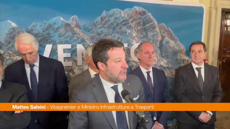 Milano-Cortina, Salvini “Corriamo per realizzare i cantieri”