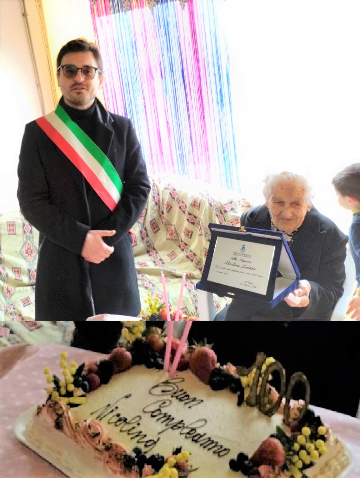 Marsala, compie 100 anni Nicolina Lentini