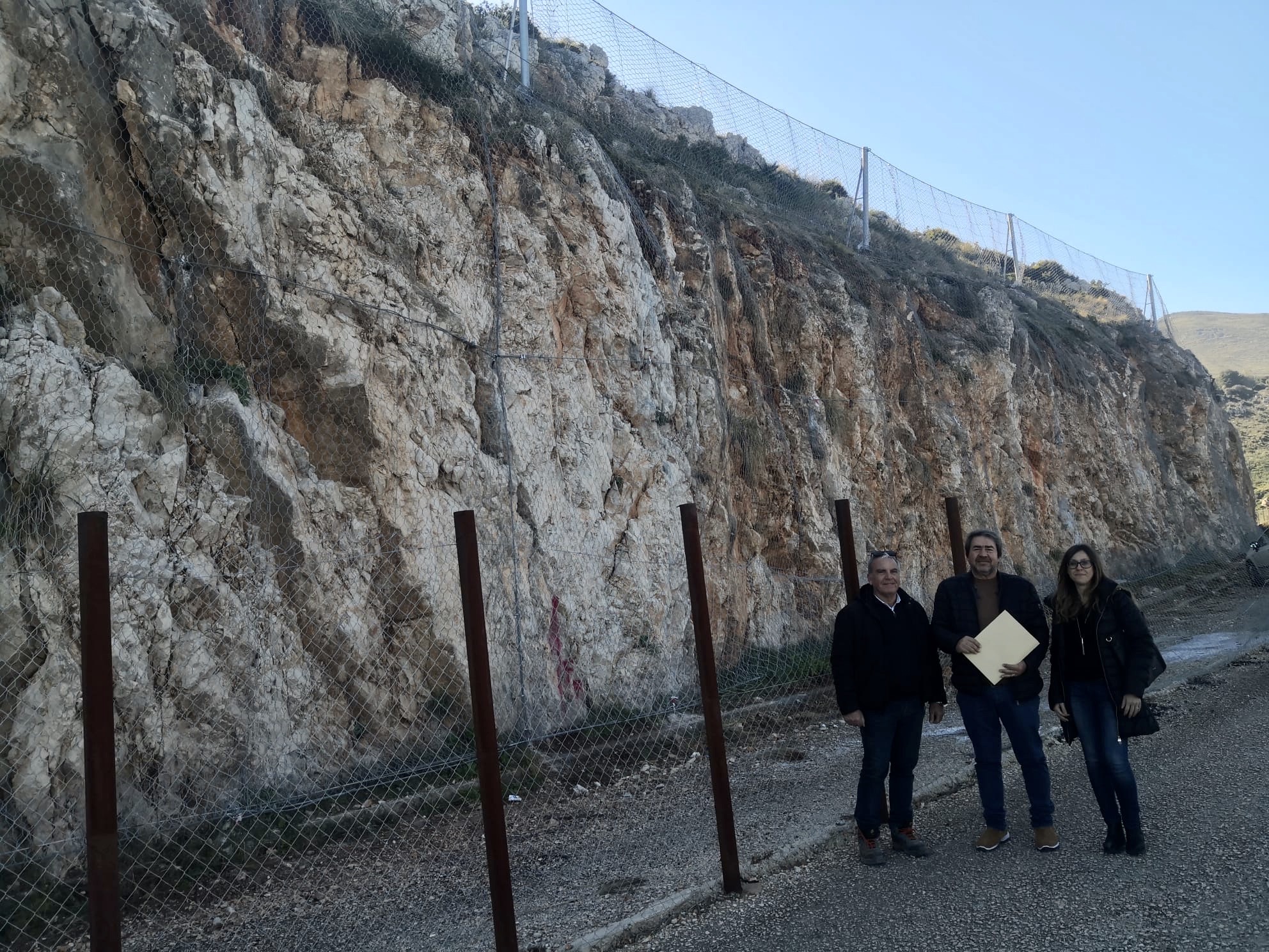 Messa in sicurezza parte del costone roccioso della Riserva dello Zingaro