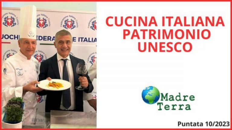 Madre Terra – Cucina italiana Unesco risposta ai cibi artificiali