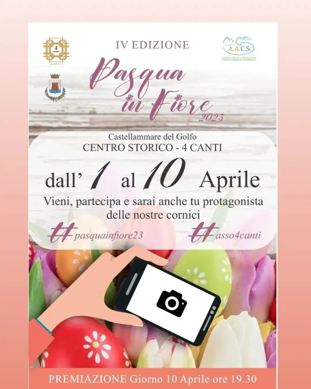 “Pasqua in fiore” a Castellammare: e concorso ‘decora la cornice’