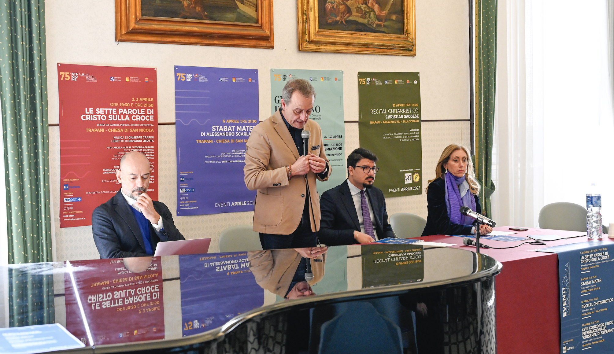 Presentato il cartellone 2023 dell’Ente Luglio Musicale Trapanese