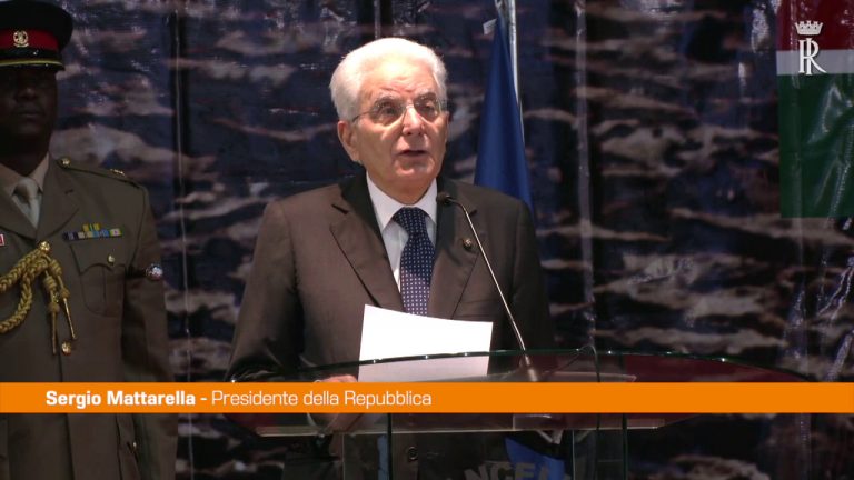 Mattarella “Serve unità per affrontare le sfide globali”
