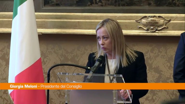 Meloni “Non accettare il ruolo che altri decidono per noi donne”