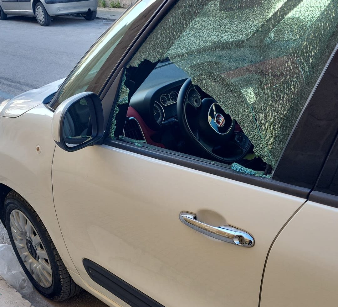 Marsala: atti vandalici alle auto parcheggiate in via Bottino