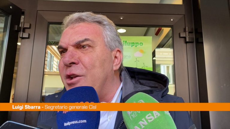 Sbarra “Fisco, pensioni e sanità sono le nostre priorità”