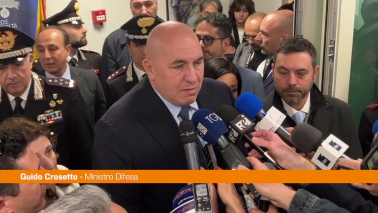 Nuova caserma Carabinieri a Partinico, Crosetto “Lo Stato è presente”