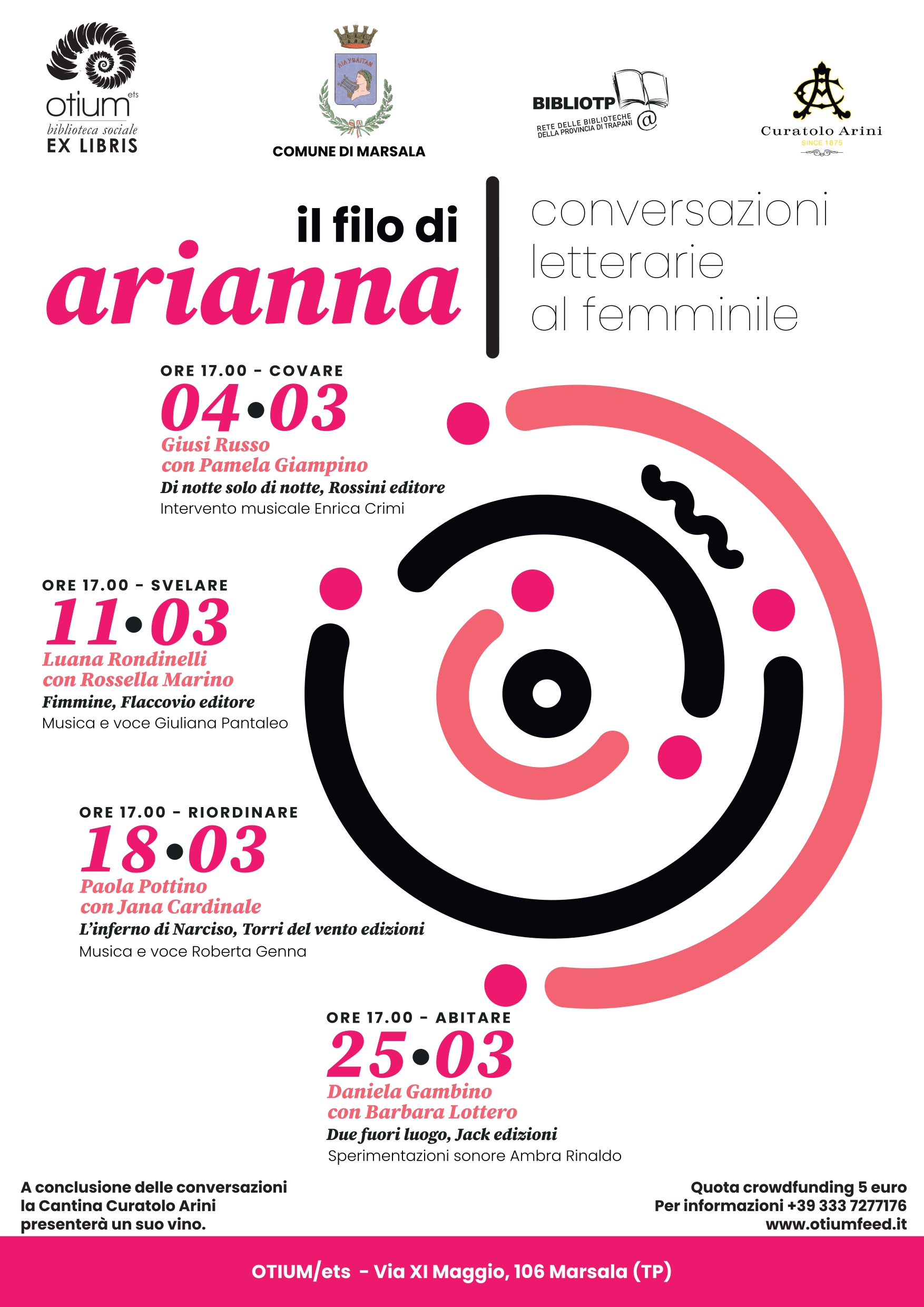 Otium: a Marsala ciclo di incontri culturali al femminile