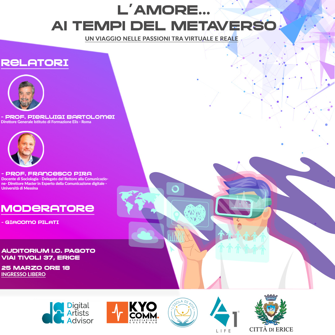 All’auditorium “Pagoto” di Erice, due eventi sull’amore