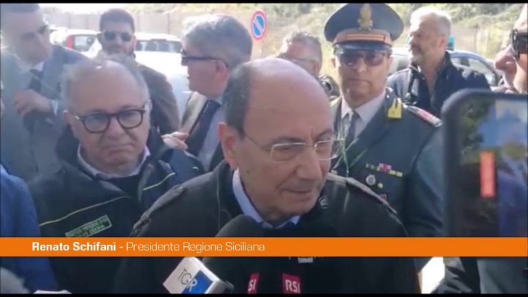 Immigrazione, Schifani a Lampedusa “Provvedimenti di emergenza”