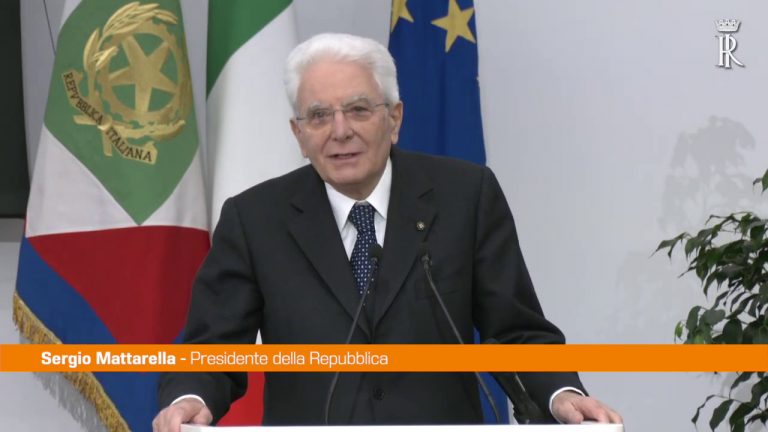 Mattarella “Auguri di pronta guarigione a Papa Francesco”