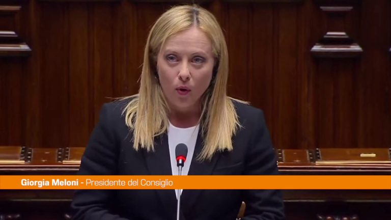 Meloni “Non siamo pericolosi negazionisti climatici”