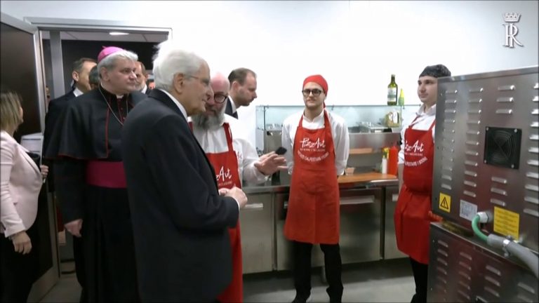 Autismo, Presidente Mattarella all’inaugurazione di PizzAut a Monza