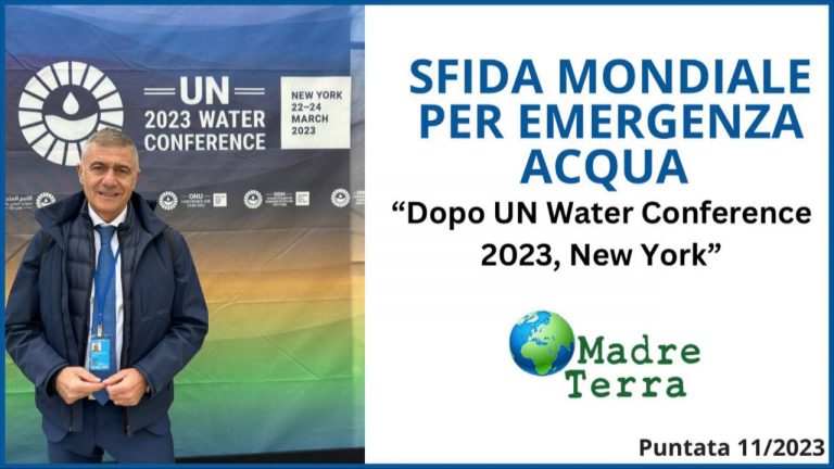 Madre Terra – Sfida mondiale per l’emergenza acqua