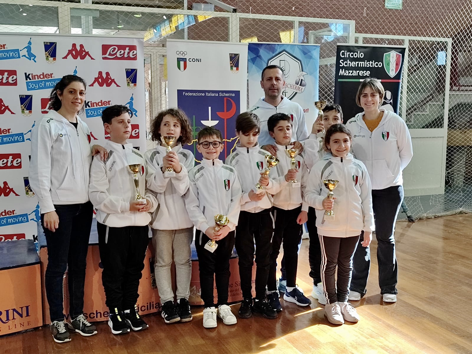La scherma mazarese ha 4 nuovi campioni regionali