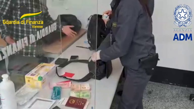 Aeroporto Malpensa, sequestrati 200 mila euro su volo dall’Indonesia