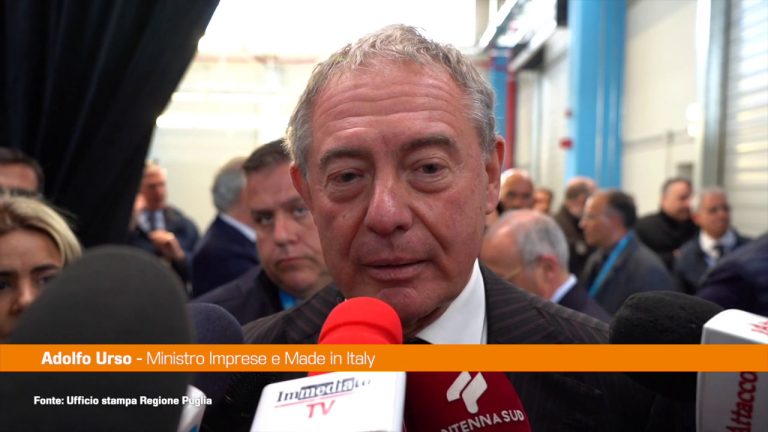 Nuovo stabilimento Iveco a Foggia, Urso “Si riprende a produrre”