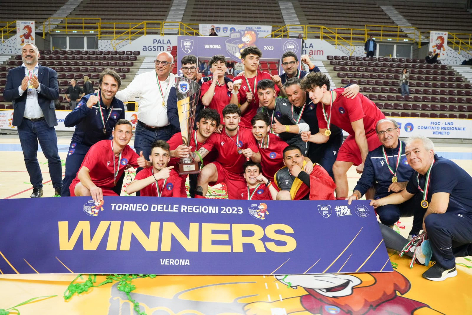 Calcio a 5, Sicilia campione d’Italia U.19 al Torneo delle Regioni